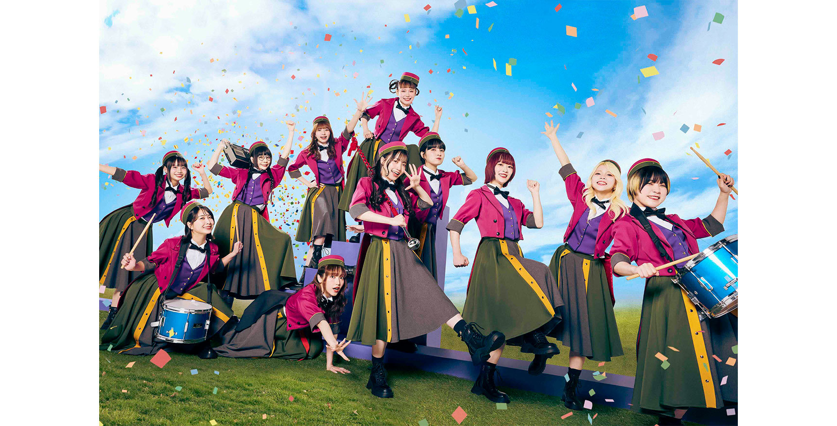 ギャンパレ KIMI☆NO☆OKAGE 特典ポストカード ナルハワールド チェキ メジャー8thシングル「KIMI☆NO☆OKAGE」店舗別オリジナル特典絵柄公開