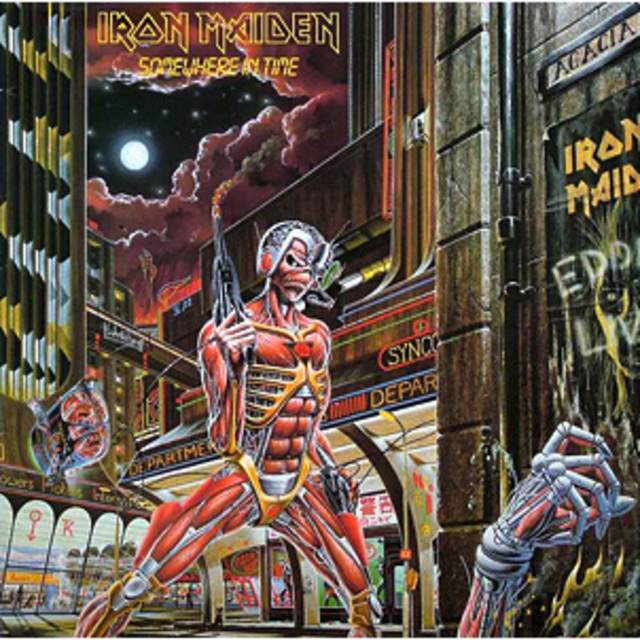 Iron Maiden アイアン メイデン Somewhere In Time サムホエア イン タイム Warner Music Japan