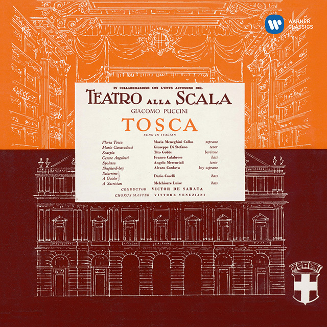 マリア・カラス「Puccini　Japan　Tosca　Warner　プッチーニ：歌劇「トスカ」（全曲）（1953年）（SACDハイブリッド）」　Music　Maria　Callas