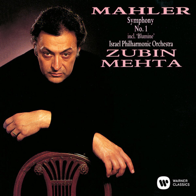 Zubin Mehta ズービン・メータ「Mahler：Symphony No.1 incl. 'Blumine' マーラー：交響曲第1番「巨人」  花の章付き（クラシック・マスターズ第5回発売）」 Warner Music Japan