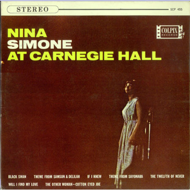 NINA SIMONE / ニーナ・シモン「Nina Simone At Carnegie Hall ...