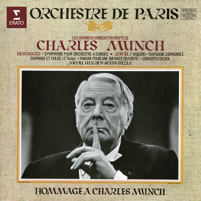 Charles Munch / シャルル・ミュンシュ「Honegger：Symphony No.2 for 