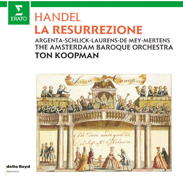 ヘンデル：オラトリオ『復活』（全曲）」　Japan　Warner　Ton　Koopman　Resurrezione　トン・コープマン「Handel：La　Music