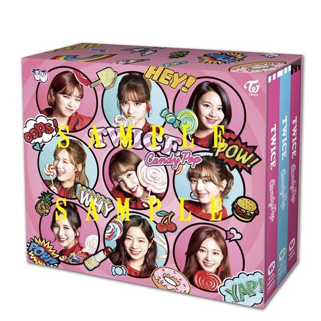 Twice Candy Pop 特典box付きcd3形態セット Warner Music Japan