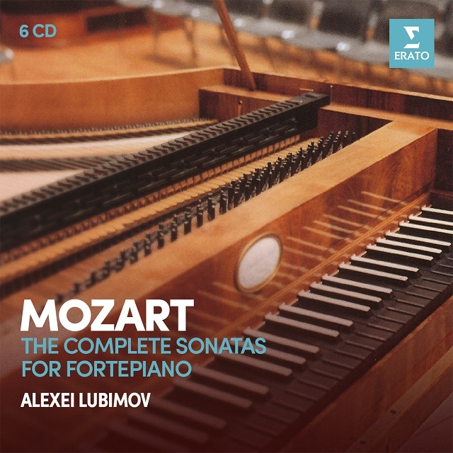 0190295634582 mozart complete sonatas for fortepiano   lubimov cover