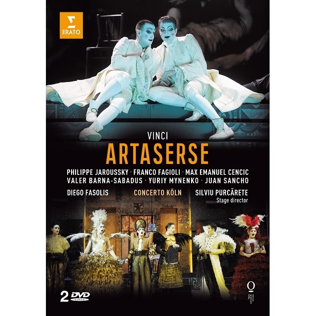 ★CD Vinci: Artaserse (Home of Opera) ヴィンチ:歌劇「アルタセルセ」全曲 CD3枚組 *フィリップ・ジャルスキー