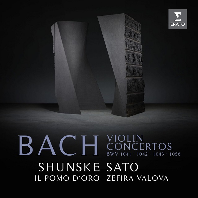 Bach violin concertos shunske sato cover 0190295633875