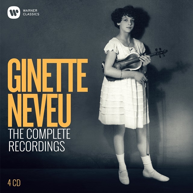 Ginette Neveu / ジネット・ヌヴー「The Warner Complete Recordings