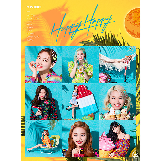 TWICE「HAPPY HAPPY（初回限定盤B）」 | Warner Music Japan