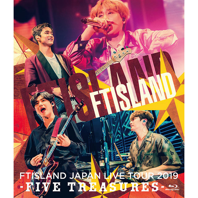 FTISLAND「JAPAN LIVE TOUR 2019 -FIVE TREASURES- at WORLD HALL（通常盤BD）」  Warner Music Japan