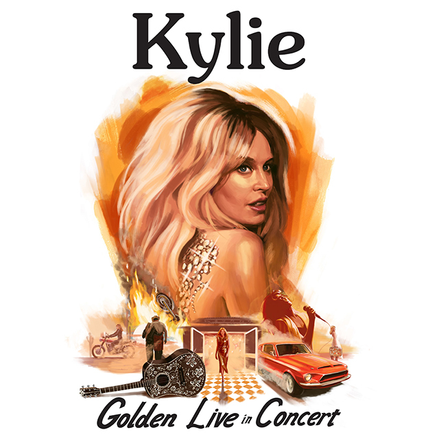 Kylie golden live