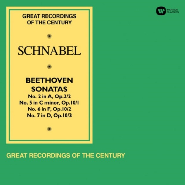 Artur Schnabel アルトゥール・シュナーベル「Beethoven: Piano Sonatas Nos. 2, 5,   ベートーヴェン：ピアノ・ソナタ第2, 5, 6, 7番」 Warner Music Japan