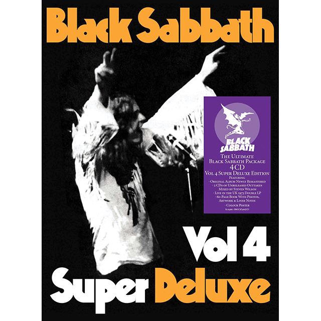 Black Sabbath ブラック サバス Vol 4 Super Deluxe 4cd Box Set ブラック サバス4 スーパー デラックス エディション Warner Music Japan