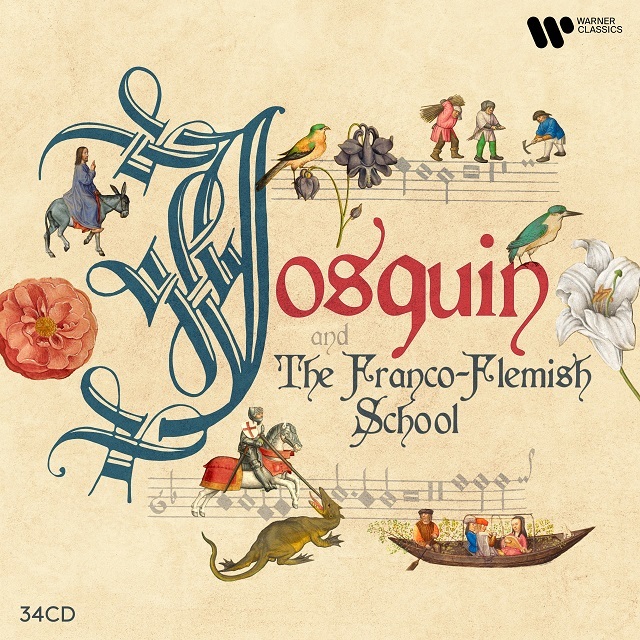Josquin & the Franco-Flemish School (34 CD) / ジョスカン・デ・プレ