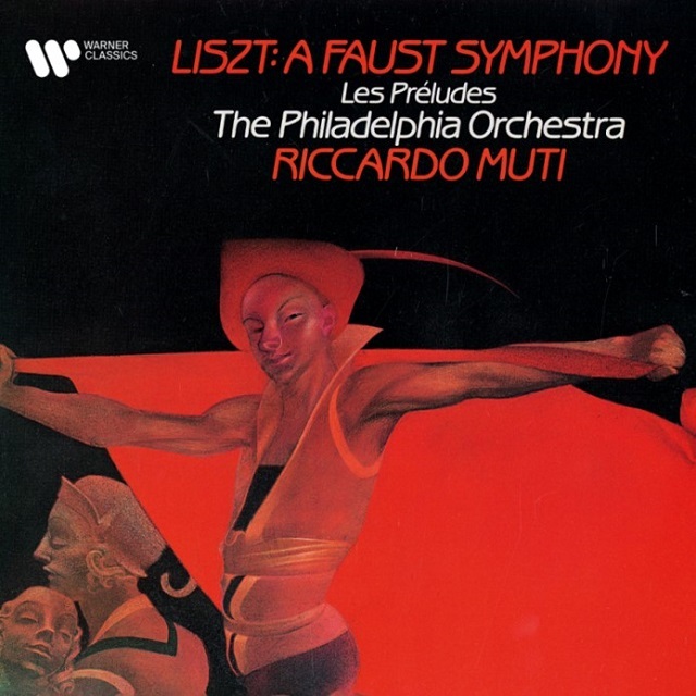 Riccardo Muti リッカルド・ムーティ 直筆サイン ポスター 1981 Riccardo Muti / リッカルド・ムーティ「Liszt: A Faust Symphony