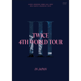 TWICE「TWICE 4TH WORLD TOUR 'III' IN JAPAN（初回限定盤 Blu 