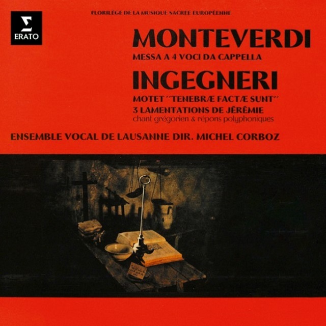 Michel Corboz / ミシェル・コルボ「Monteverdi: Messa a 4 voci, SV 