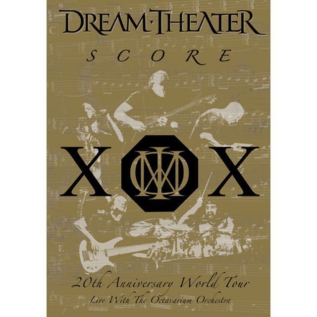 Dream Theater ドリーム・シアター「Score: 20th Anniversary World Tour Live with the  Octavarium Orchestra スコア～フル・オーケストラ・ライヴ2006」 Warner Music Japan