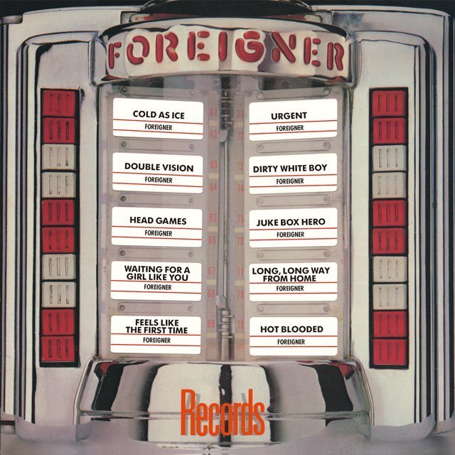 Foreigner / フォリナー「RECORDS / ベスト・オブ・フォリナー＜紙 
