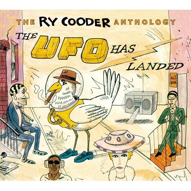 Ry Cooder ライ・クーダー「The Ry Cooder Anthology: The UFO Has Landed アンソロジー」  Warner Music Japan