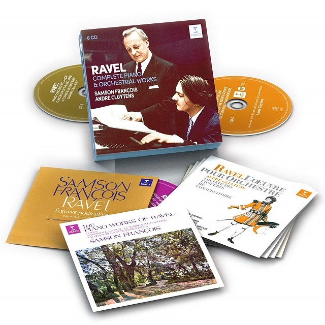 Andre Cluytens / アンドレ・クリュイタンス「Ravel: Complete Piano u0026 Orchestral Works /  ラヴェル：ピアノと管弦楽のための作品全集【輸入盤】」 | Warner Music Japan