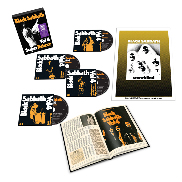 Black Sabbath / ブラック・サバス「Vol. 4 [Super Deluxe 4CD Box Set 