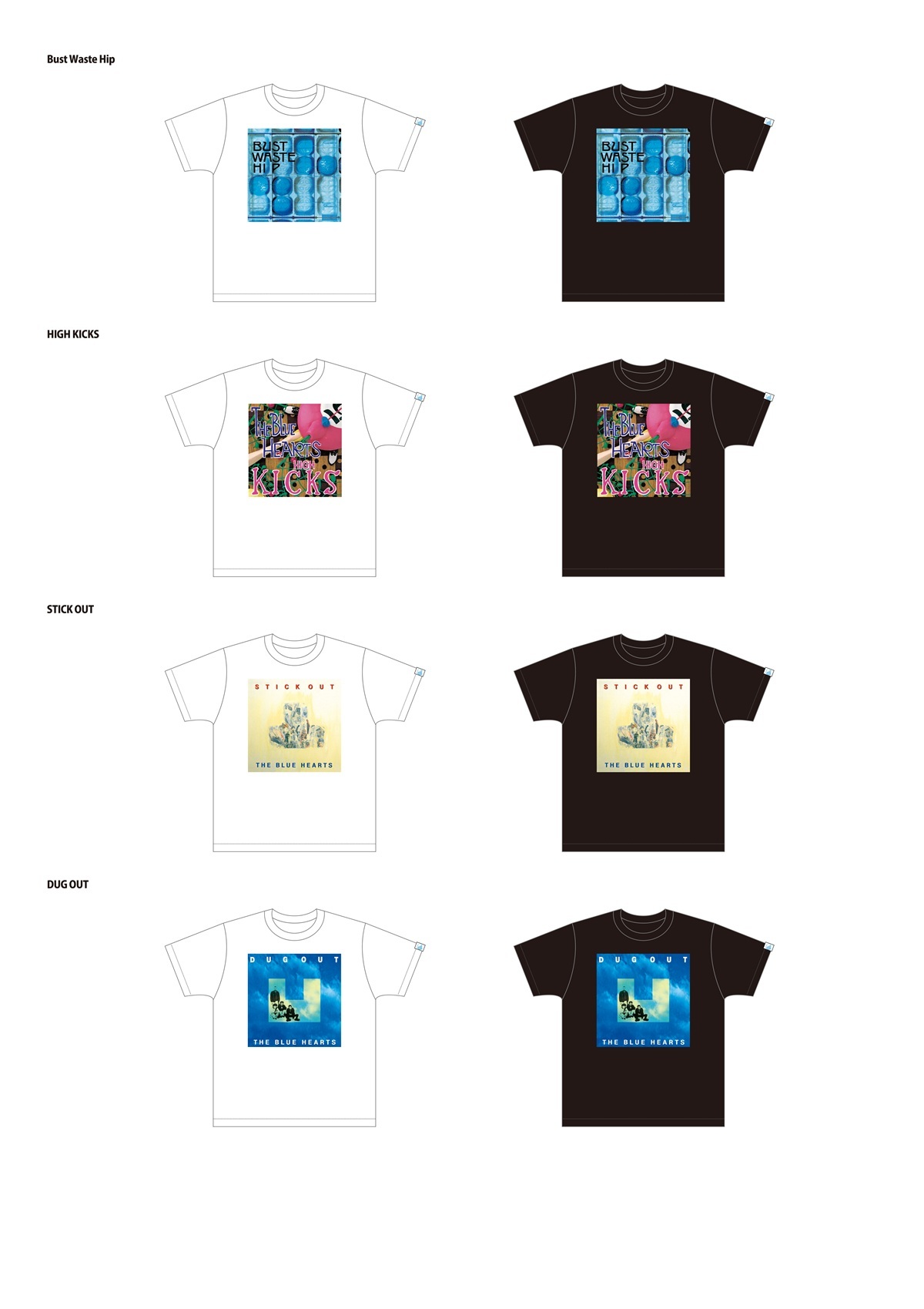 公式ジャケットデザインTシャツ』&『アルバムカセットテープ』の5／20